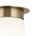 Kichler - 52585CPZ - One Light Flush Mount - Albers - Champagne Bronze