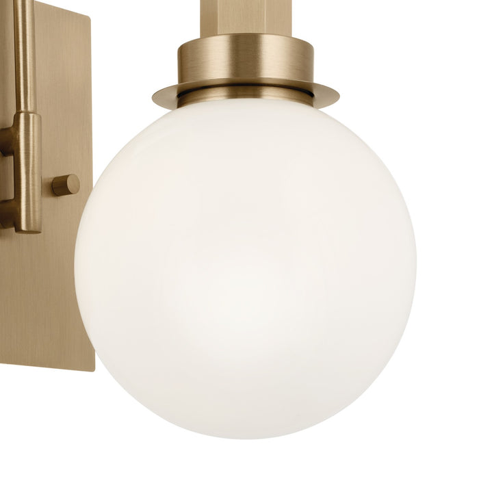 Kichler - 55149CPZ - One Light Wall Sconce - Hex - Champagne Bronze