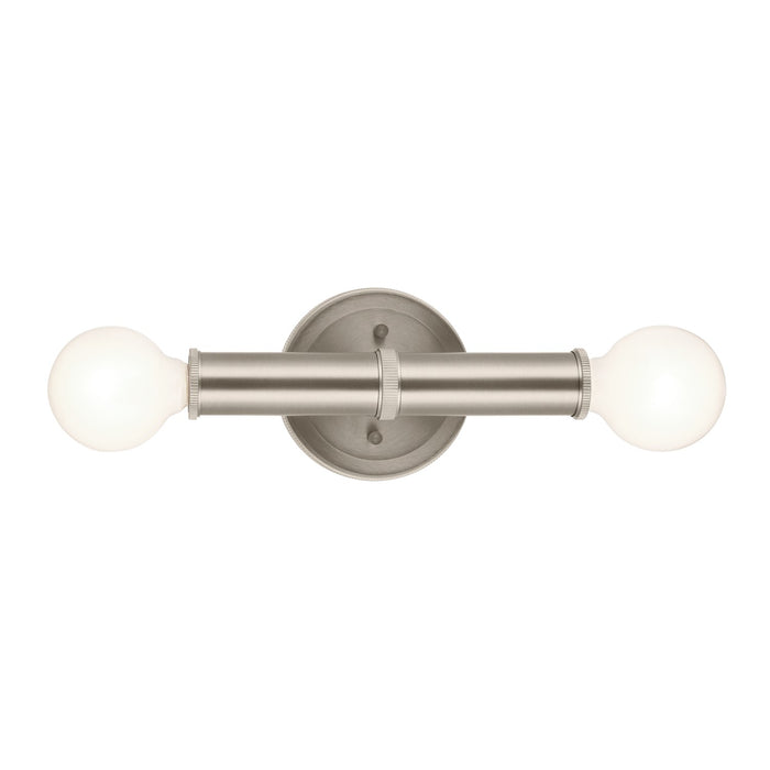 Kichler - 55159NI - Two Light Wall Sconce - Torche - Brushed Nickel