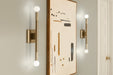 Kichler - 52556CPZ - Two Light Wall Sconce - Odensa - Champagne Bronze