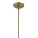 Kichler - 52529CPZ - One Light Pendant - Deela - Champagne Bronze