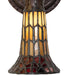 Meyda Tiffany - 251865 - One Light Wall Sconce - Stained Glass Pond Lily - Mahogany Bronze