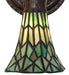 Meyda Tiffany - 251869 - One Light Wall Sconce - Stained Glass Pond Lily - Mahogany Bronze