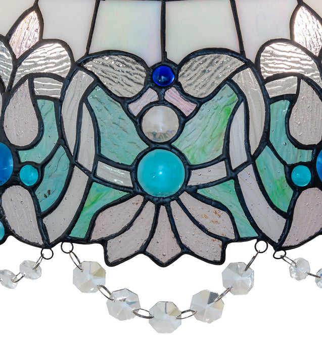 Meyda Tiffany - 255700 - Three Light Pendant - Angelica - Mahogany Bronze