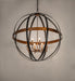 Meyda Tiffany - 256625 - Eight Light Pendant - Atlas - Copper