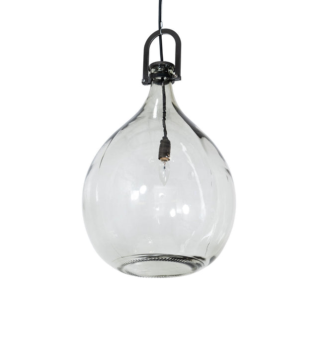 Meyda Tiffany - 258867 - One Light Pendant - Euri Tanta - Black Chrome