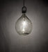 Meyda Tiffany - 258867 - One Light Pendant - Euri Tanta - Black Chrome