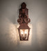 Meyda Tiffany - 259487 - Two Light Wall Sconce - Cadence - Rust