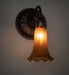 Meyda Tiffany - 261099 - One Light Wall Sconce - Amber - Mahogany Bronze