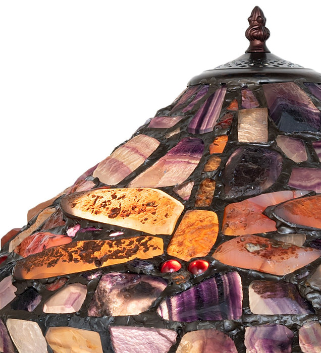 Meyda Tiffany - 261252 - Three Light Table Lamp - Dragonfly - Mahogany Bronze
