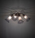 Meyda Tiffany - 261510 - Four Light Fan Light - Gray