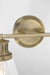 Norwell Lighting - 2402-AN-CL - Two Light Bath - Alden - Antique Brass