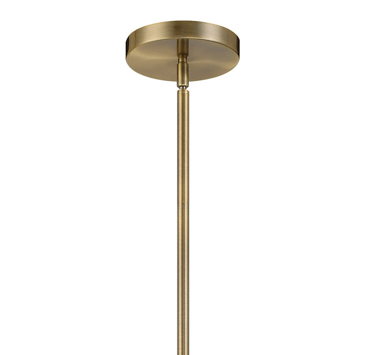 Norwell Lighting - 6518-AN-CL - Eight Light Chandelier - Rohe - Oxidized Brass