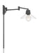 Norwell Lighting - 6661-MB-CL - One Light Wall Sconce - Dillon - Matte Black