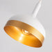 Artcraft - SC13351WH - One Light Pendant - Dash - White & Gold