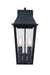 Artcraft - AC8802BK - Two Light Exterior Wall Light - Winchester - Black