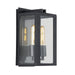 Artcraft - AC8790BK - Two Light Exterior Wall Light - Waterville - Matte Black