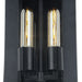 Artcraft - AC8790BK - Two Light Exterior Wall Light - Waterville - Matte Black