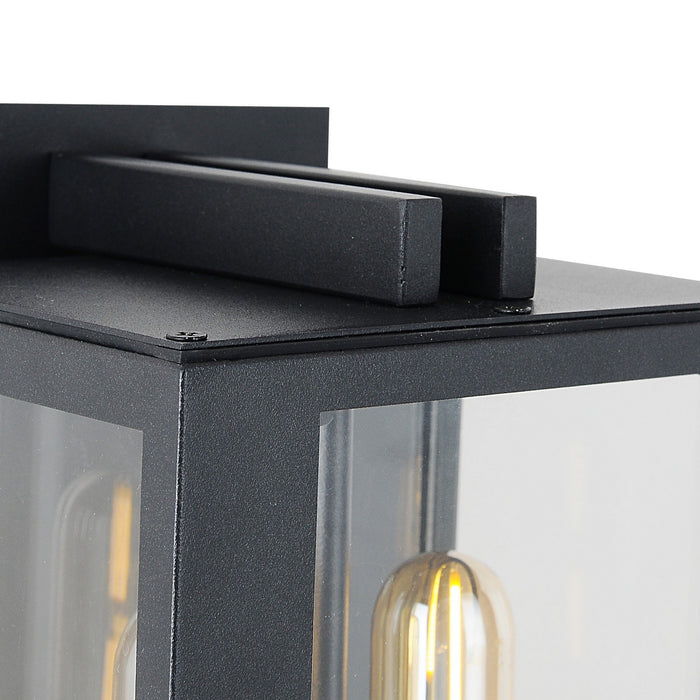 Artcraft - AC8790BK - Two Light Exterior Wall Light - Waterville - Matte Black