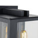 Artcraft - AC8790BK - Two Light Exterior Wall Light - Waterville - Matte Black