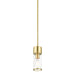 Livex Lighting - 17140-12 - One Light Mini Pendant - Quincy - Satin Brass