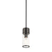 Livex Lighting - 17140-46 - One Light Mini Pendant - Quincy - Black Chrome