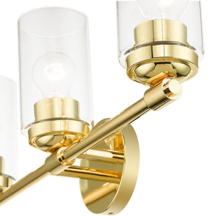 Livex Lighting - 18083-02 - Three Light Vanity Sconce - Whittier - Polished Brass