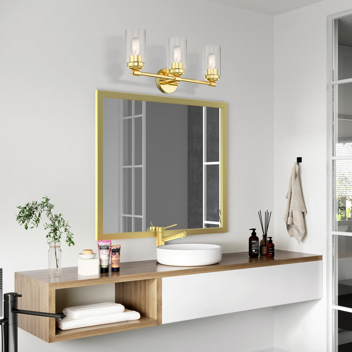 Livex Lighting - 18083-02 - Three Light Vanity Sconce - Whittier - Polished Brass