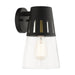 Livex Lighting - 27972-04 - One Light Outdoor Wall Lantern - Covington - Black with Soft Gold