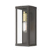 Livex Lighting - 28032-07 - One Light Outdoor Wall Lantern - Gaffney - Bronze with Antique Gold