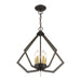 Livex Lighting - 40925-92 - Five Light Chandelier - Prism - English Bronze with Antique Brass