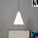 Livex Lighting - 41492-69 - One Light Pendant - Dulce - Shiny White with Polished Chrome