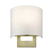 Livex Lighting - 42400-01 - One Light Wall Sconce - ADA Wall Sconces - Antique Brass