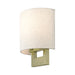 Livex Lighting - 42420-01 - One Light Wall Sconce - ADA Wall Sconces - Antique Brass