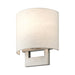 Livex Lighting - 42420-91 - One Light Wall Sconce - ADA Wall Sconces - Brushed Nickel