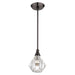 Livex Lighting - 47071-46 - One Light Pendant - Brussels - Black Chrome