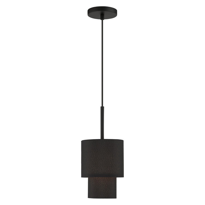 Livex Lighting - 50271-04 - One Light Mini Pendant - Bainbridge - Black