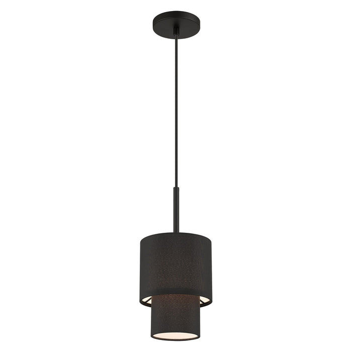 Livex Lighting - 50271-04 - One Light Mini Pendant - Bainbridge - Black