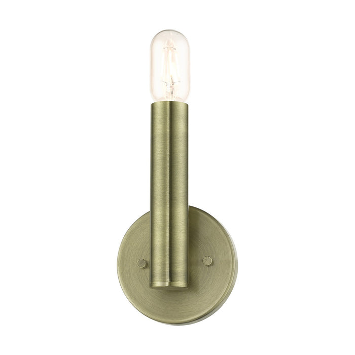 Livex Lighting - 51131-01 - One Light Wall Sconce - Copenhagen - Antique Brass