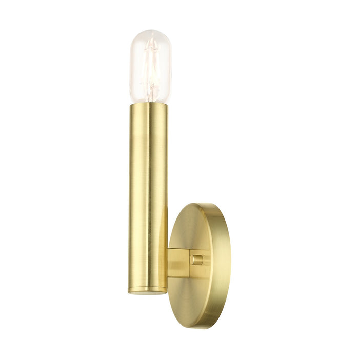 Livex Lighting - 51131-12 - One Light Wall Sconce - Copenhagen - Satin Brass