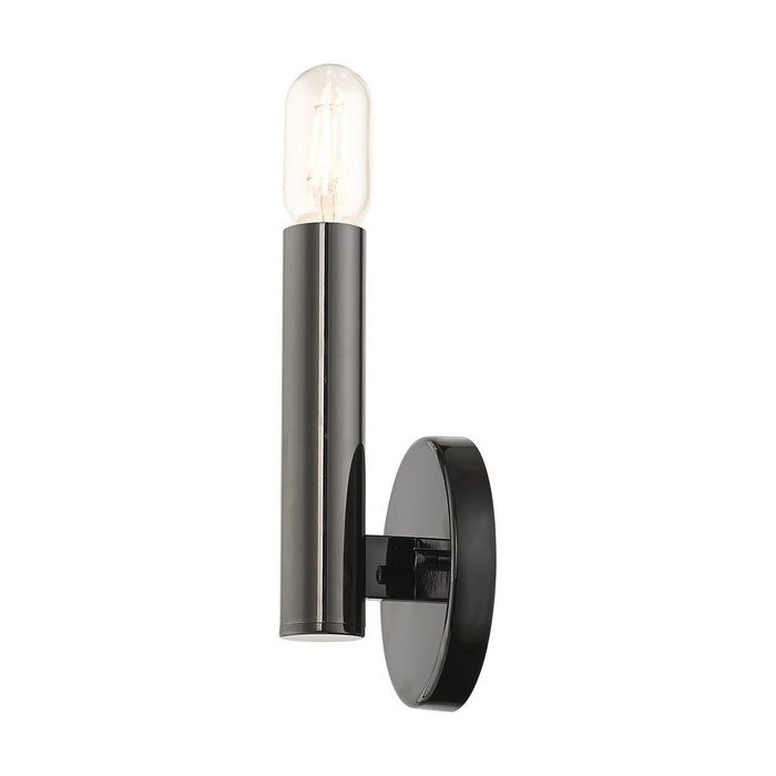 Livex Lighting - 51131-46 - One Light Wall Sconce - Copenhagen - Black Chrome