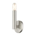 Livex Lighting - 51131-91 - One Light Wall Sconce - Copenhagen - Brushed Nickel