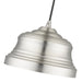 Livex Lighting - 55902-91 - One Light Pendant - Endicott - Brushed Nickel