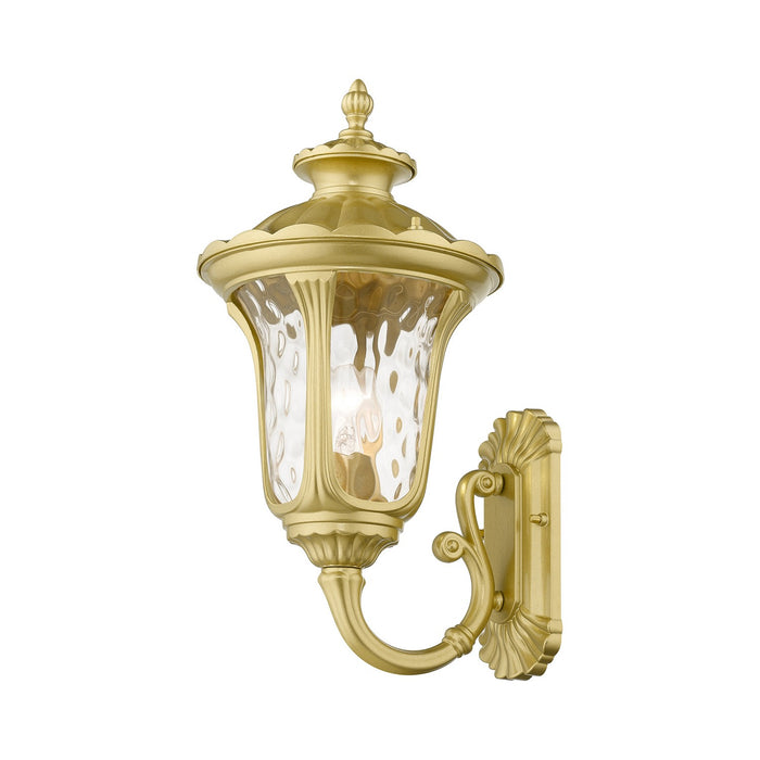 Livex Lighting - 7852-33 - One Light Outdoor Wall Lantern - Oxford - Soft Gold