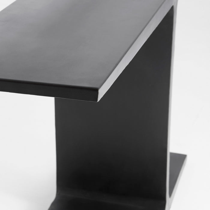 Cyan - 11615 - Console Table - Black