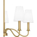 Quoizel - BTY5026AB - Five Light Chandelier - Beatty - Aged Brass