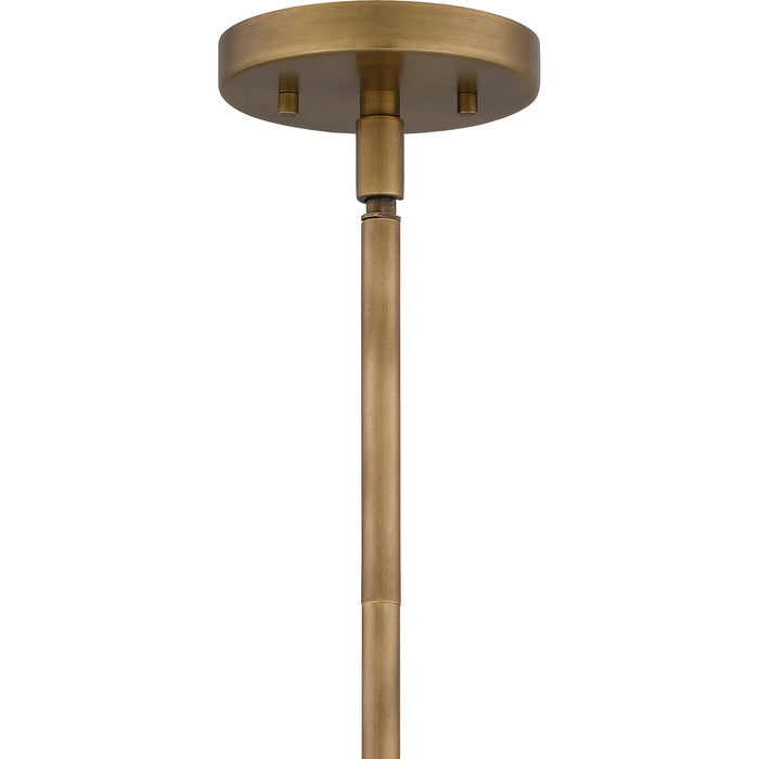 Quoizel - MAO5026WS - Five Light Chandelier - Mallory - Weathered Brass
