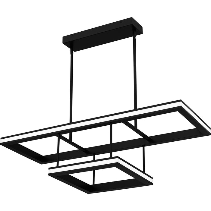 Quoizel - PCAYD238MBK - LED Linear Chandelier - Aydin - Matte Black