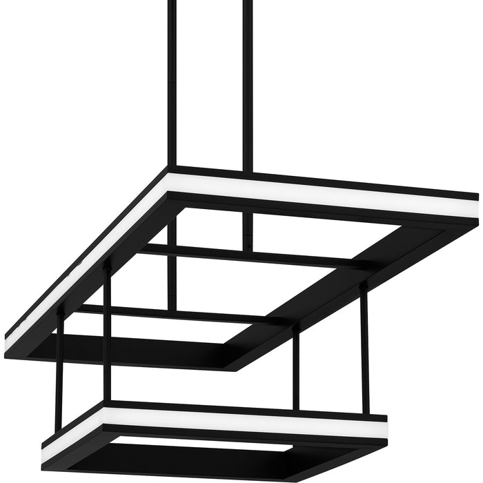 Quoizel - PCAYD238MBK - LED Linear Chandelier - Aydin - Matte Black