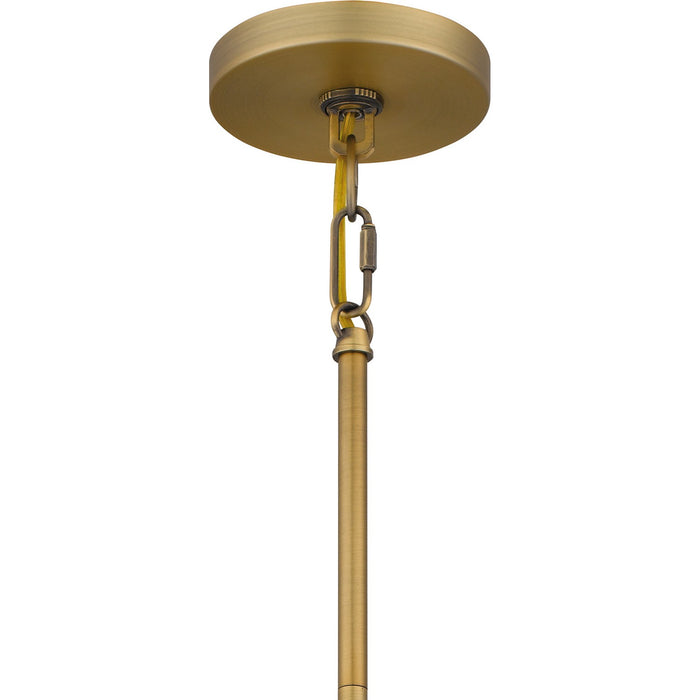 Quoizel - QPP6183AB - One Light Pendant - Alwyn - Aged Brass